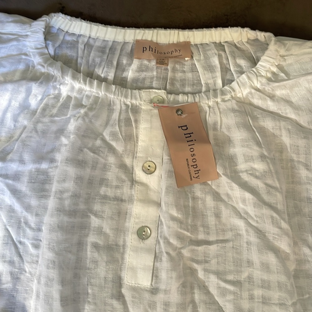 Philosophy blouse